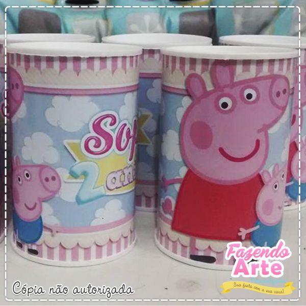 Cofrinhos Personalizados Peppa Pig